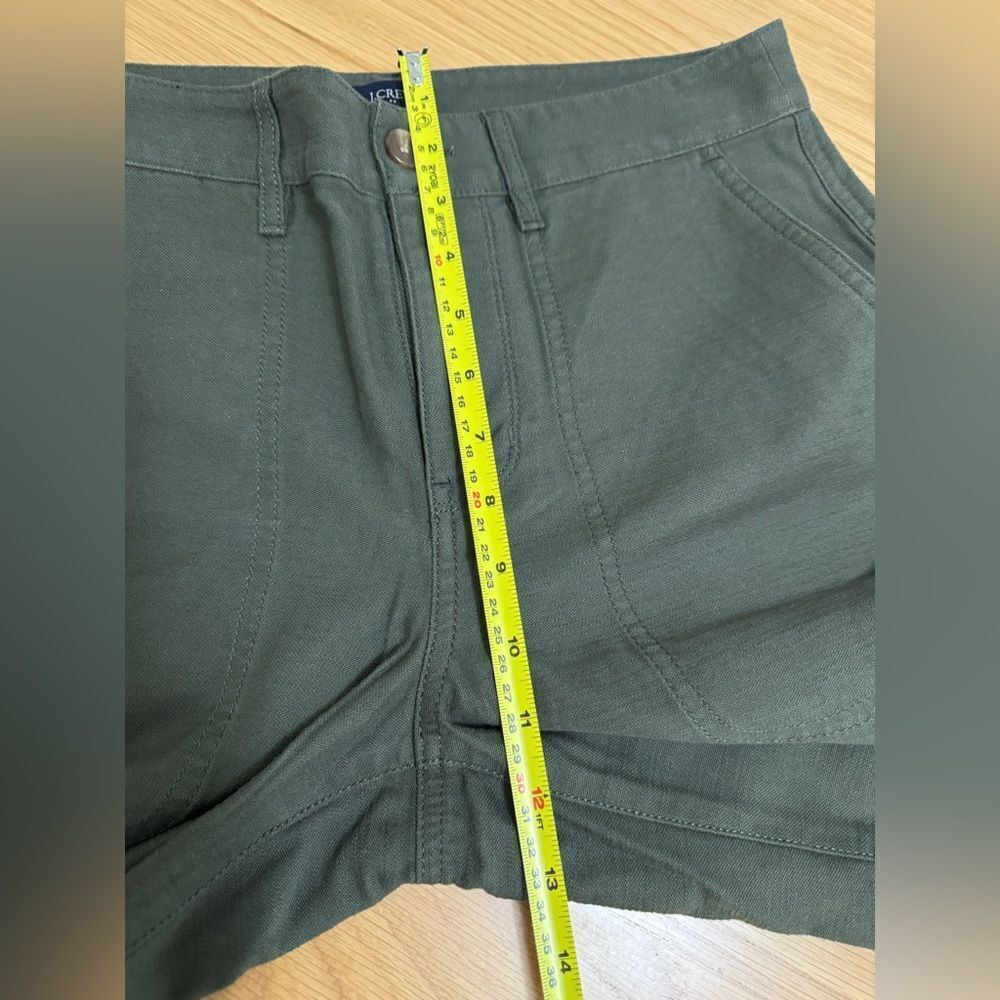 J.Crew Women’s Pants Style BT131 FA23 | Size P6 | 100% Cotton | Army Green | NWT - Picture 16 of 16